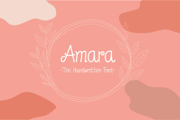 Amara Font Review: A Neat Handwritten Typeface for Brands