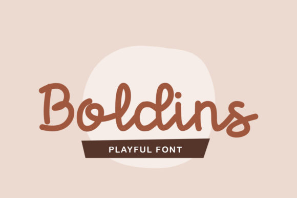Boldins: A Handwritten Font for Digital Design