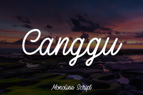 Canggu Font: Elevate Your Brand Identity