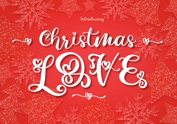 Christmas Love: A Handwritten Font for Digital Design