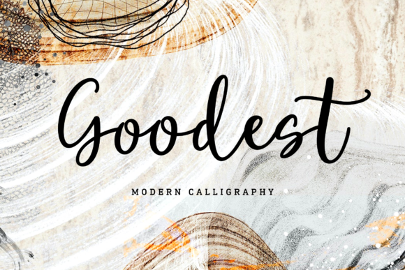 Goodest: A Modern Script Font for Marketers