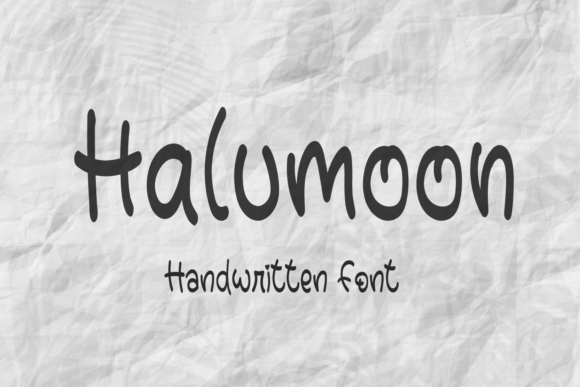 Halumoon Font: A Sweet Touch for Branding