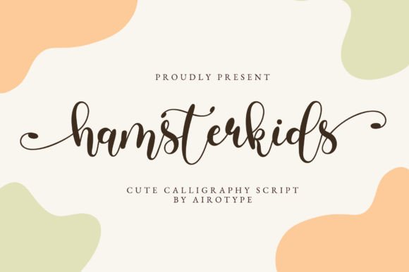 Hamsterkids Font: A Playful Typeface for Crafters