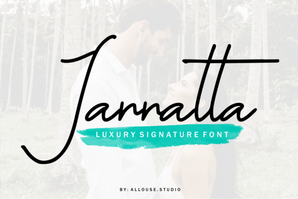 Jannatta: A Handwritten Font for Modern Web Design