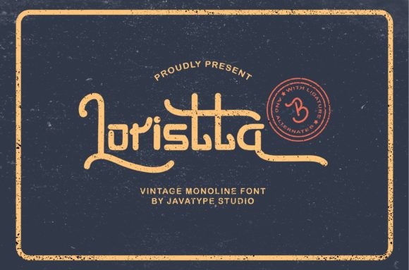 Loristta: A Handwritten Font for Editorial Design