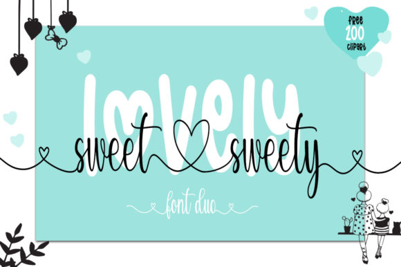 Lovely Sweet Sweety Font for Branding