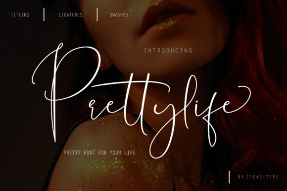 Prettylife Font: A Delicate Script for Modern Branding