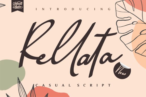 Rellata: A Romantic Typeface for Branding