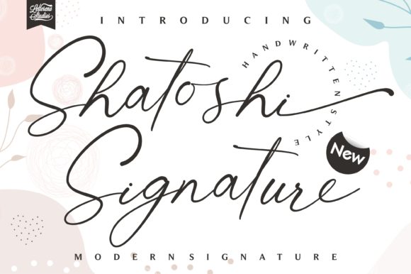 Shatoshi Signature Font Review for Web Design