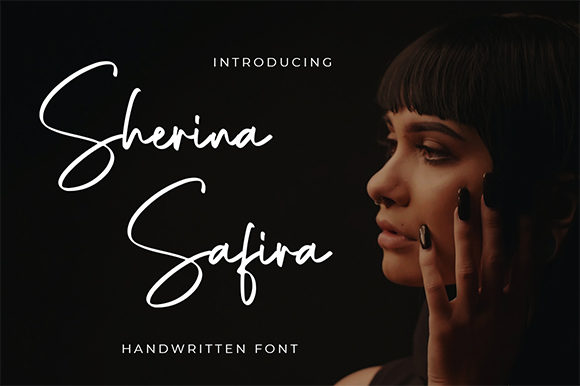 Sherina Safira: A Script Font for Makers