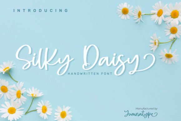 Silky Daisy: A Handwritten Font for Makers