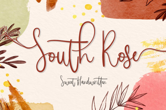 South Rose Font Review: A Whimsical Script for Modern Brands