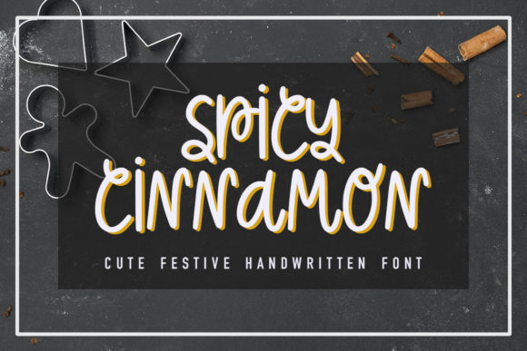 Spicy Cinnamon Font for Branding