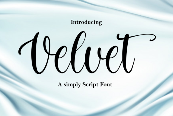 Velvet: A Modern Handwritten Font for Branding