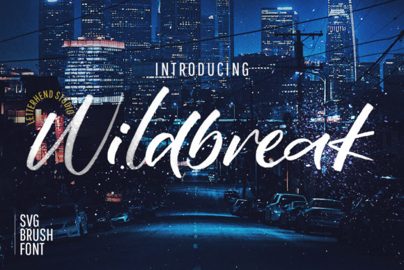 Wildbreak: A Handwritten Typeface for Editorial Design